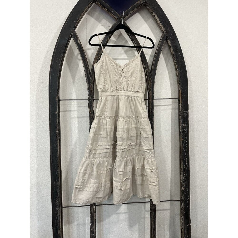 Aritzia Little Moon Milo’s Tiered Ruffle Dress Sz S